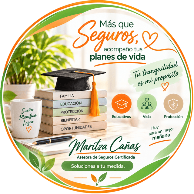 Logo de Seguros con Maritza, asesora de seguros en Cúcuta